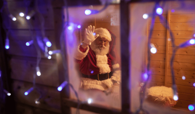 Santa's Grotto at the National Ice Centre